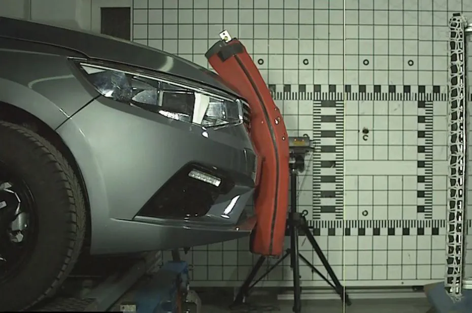 AutomobileFa IKCO Tara Pedestrian Safety Test