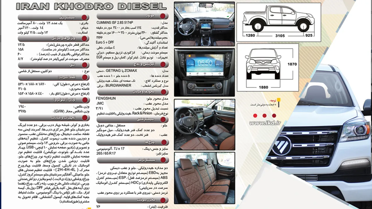 AutomobileFa Foton Tunland E5 Diesel Catalog