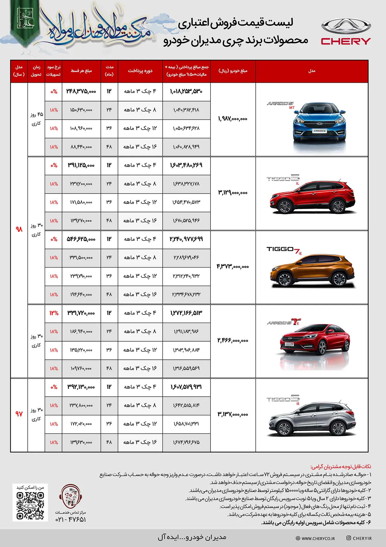 AutomobileFa Chery Sale Condition 19 Moedad 98