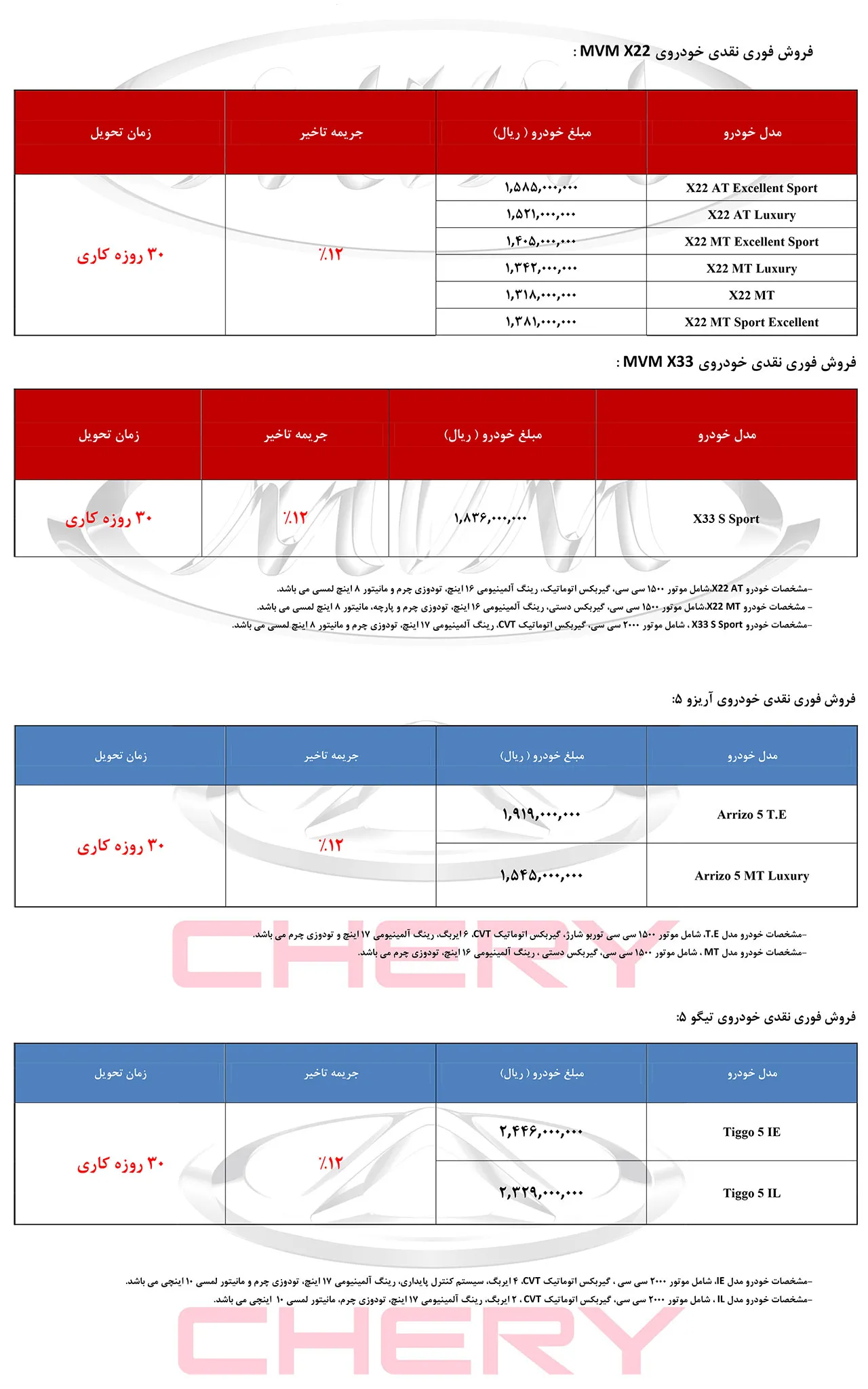 AutomobileFa MVM Vehicles New Price & Sale Condition