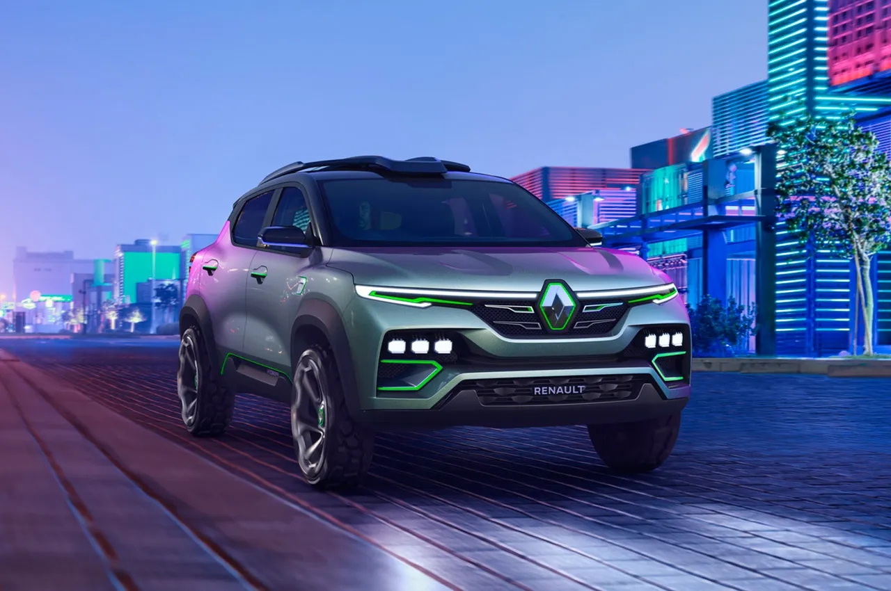 AutomobileFa Renault Kiger show car india 1