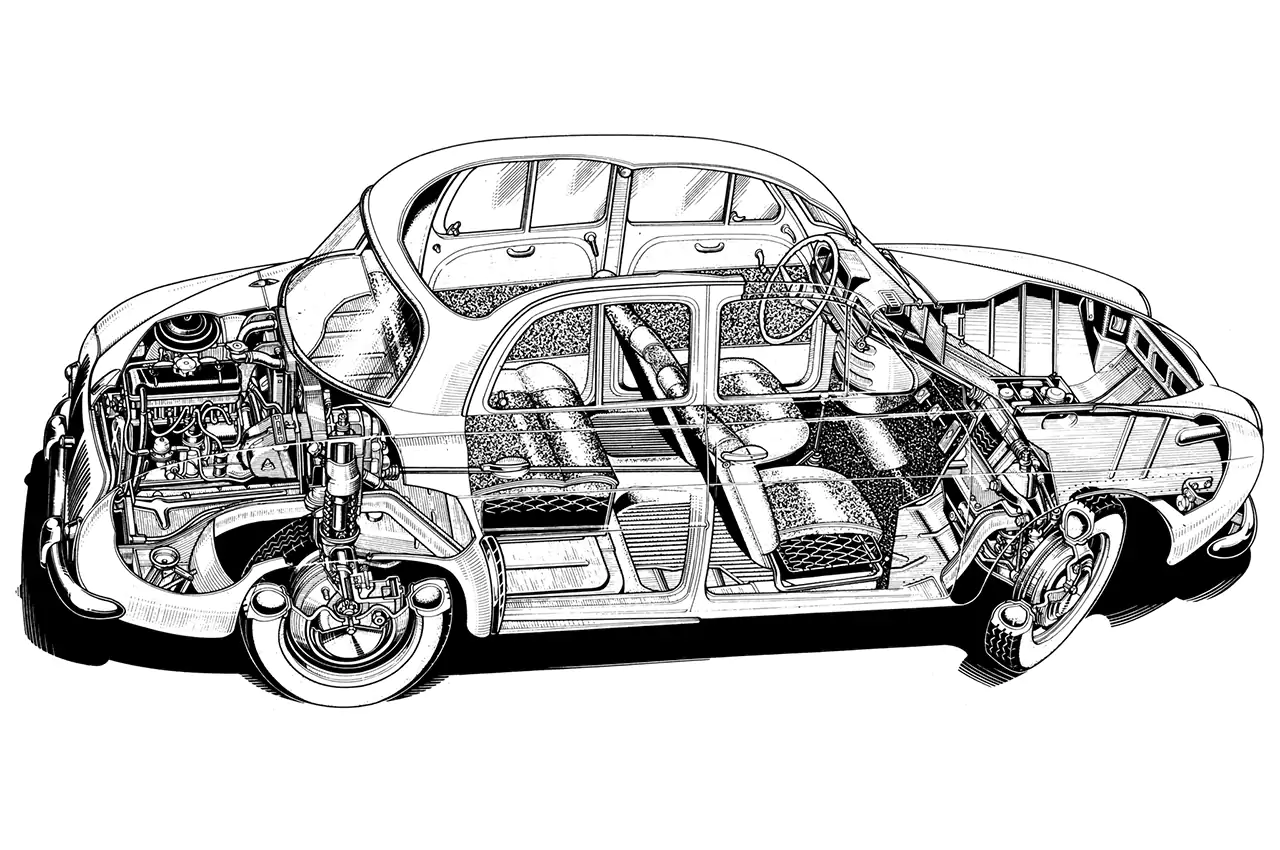 AutomobileFa Renault Dauphine 14020102 001