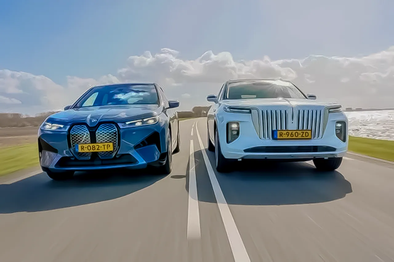 BMW iX & Hongqi EHS9
