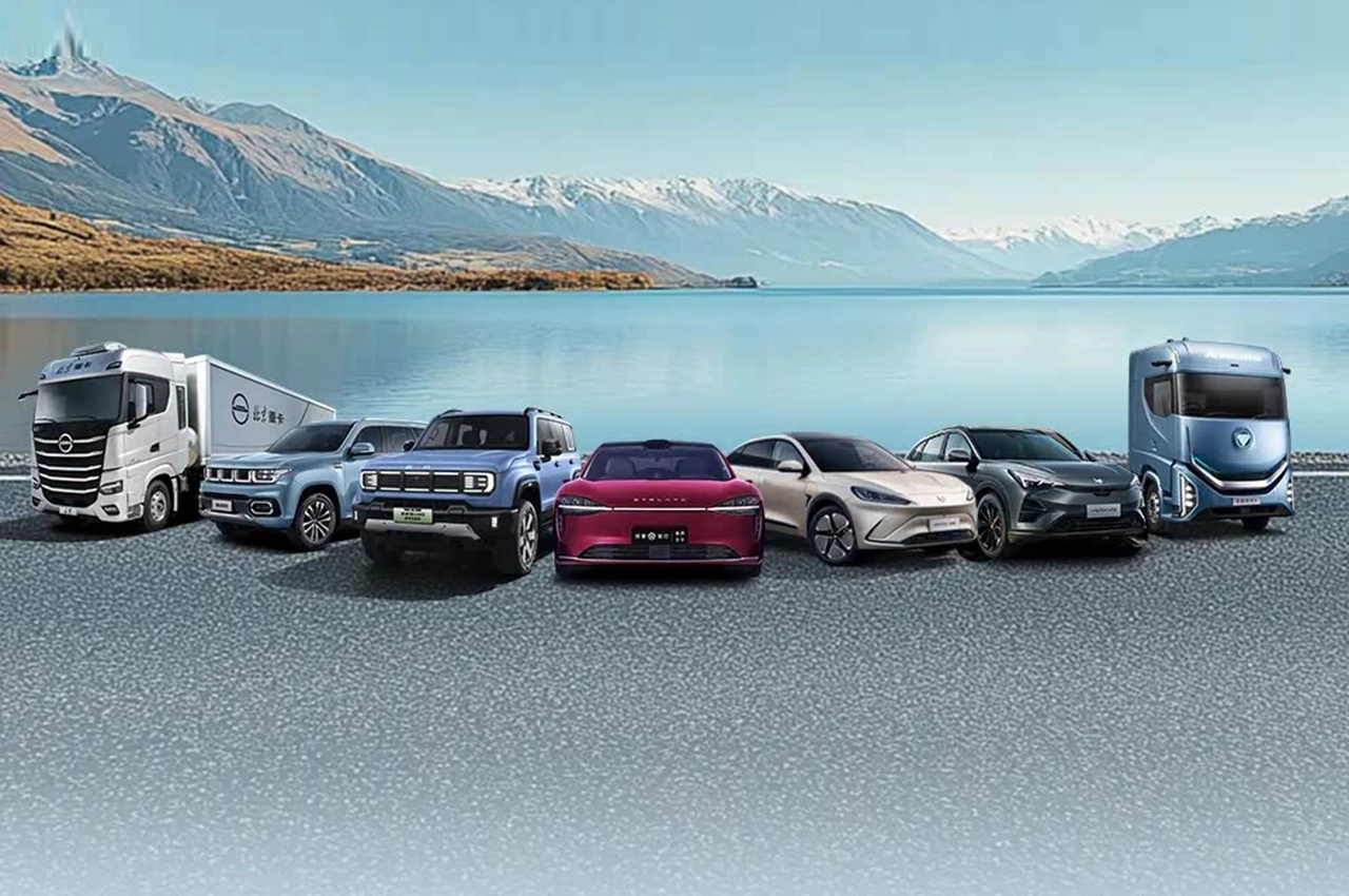 BAIC group products 