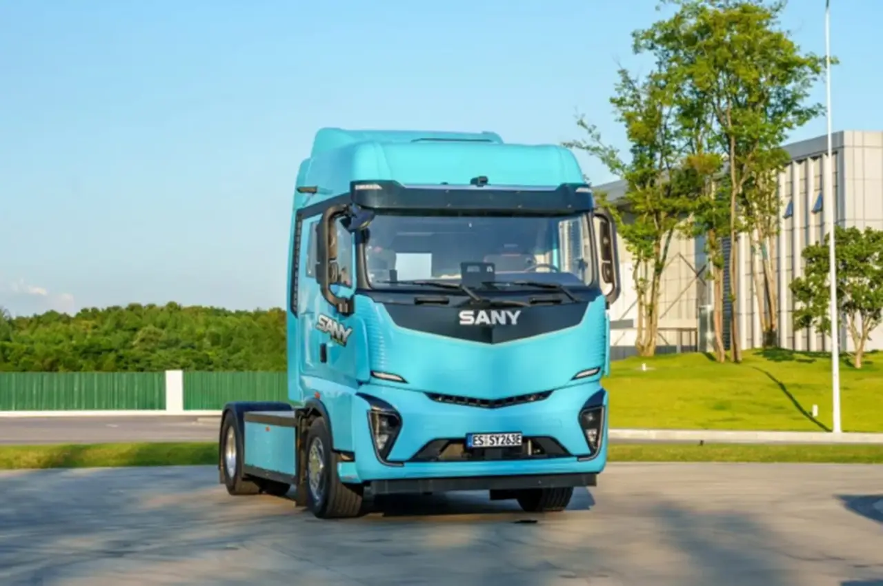 Sany e263 electric truck 