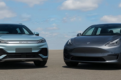  BYD Vs Tesla 