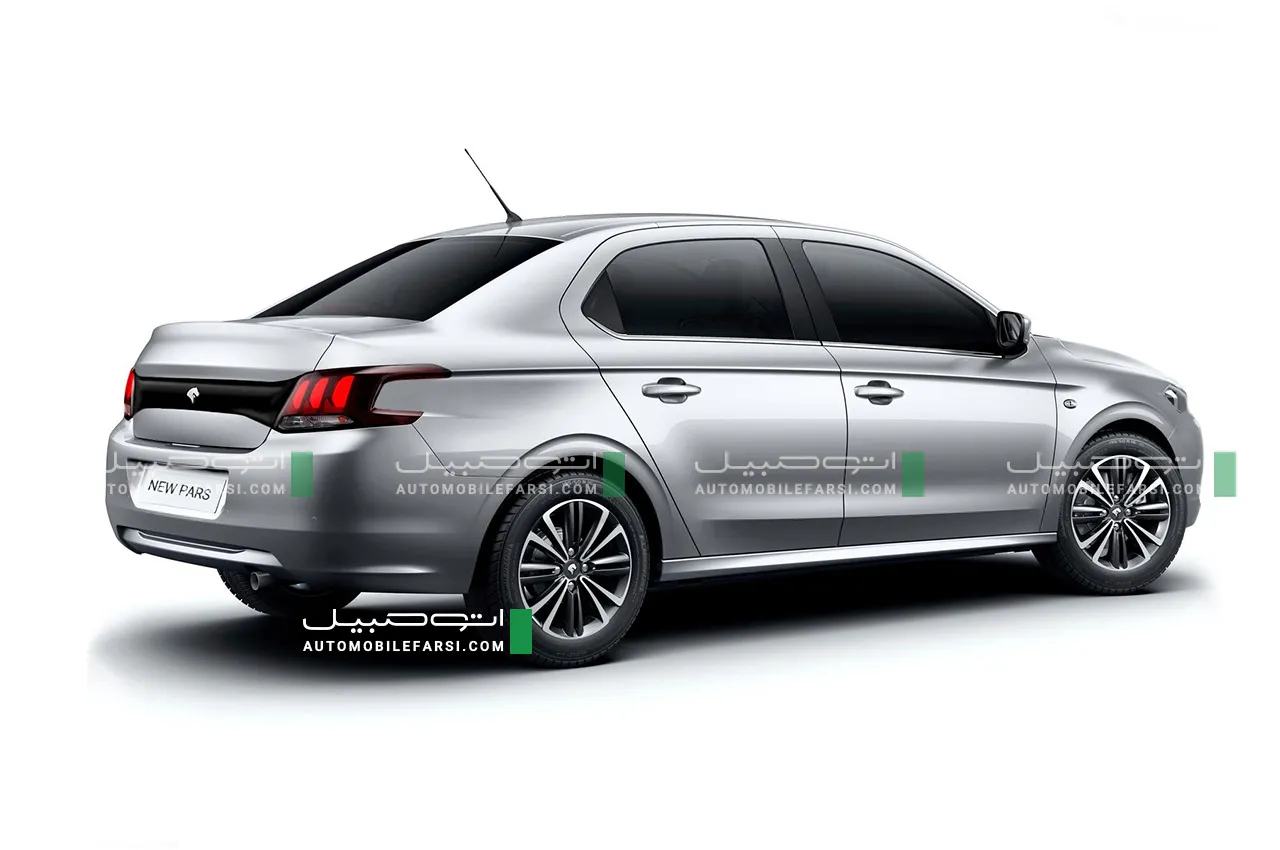 AutomobileFarsi New IKCO Pars based on Peugeot 301 2