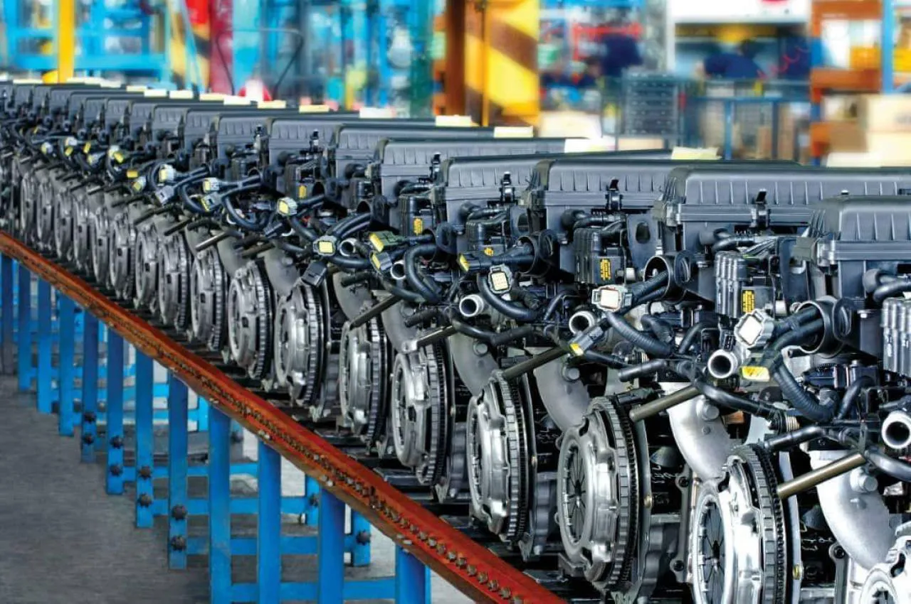 افزایش تولید موتور محصولات سایپا در شرکت مگاموتور