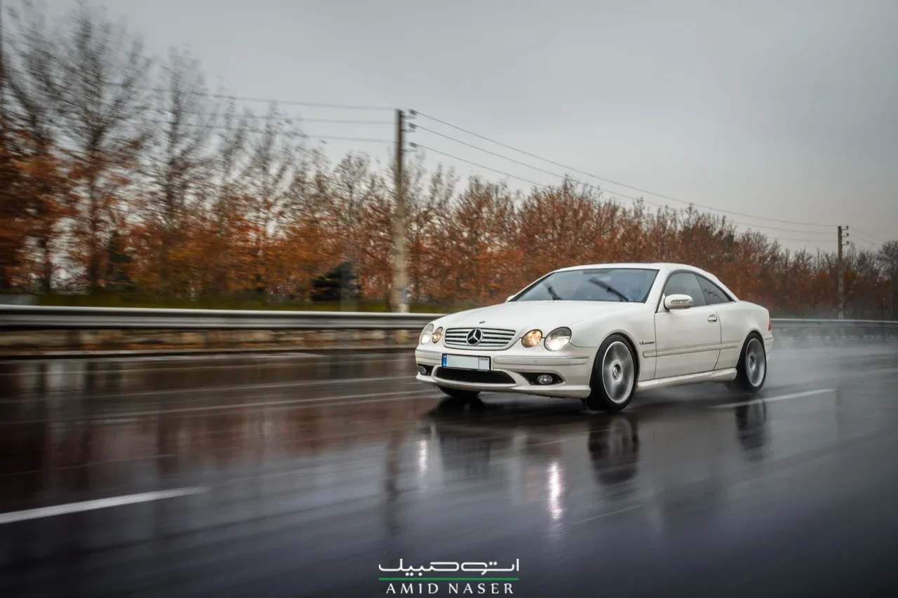تجربه رانندگی با تنها مرسدس بنز CL 55 AMG پلاک ملی