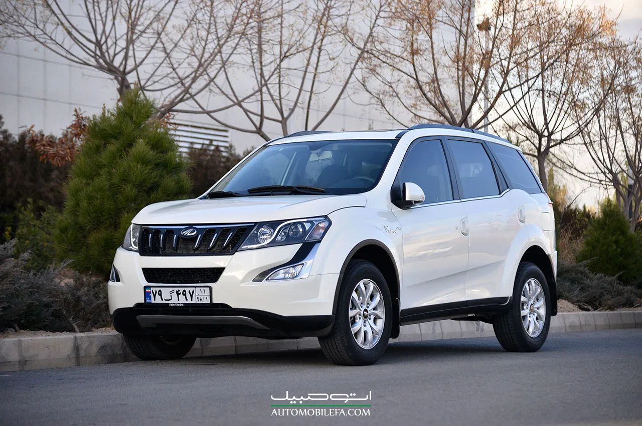 ماهیندرا XUV500 با پلاک گذرموقت دیده شد